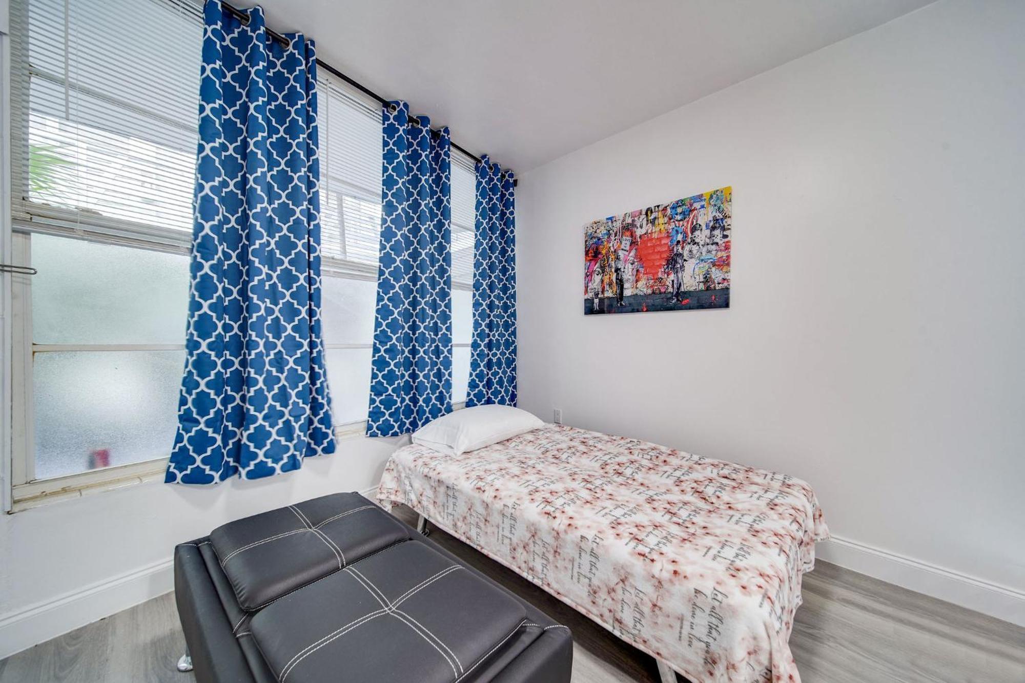 Deco Beachside Apt, W/2 Queen Beds, Washer/Dryer Маямі-Біч Екстер'єр фото